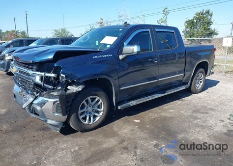 2021 Chevrolet Silverado 1500 2Wd Short Bed Lt из США, поврежденный, VIN 1GCPWCED7MZ391661
